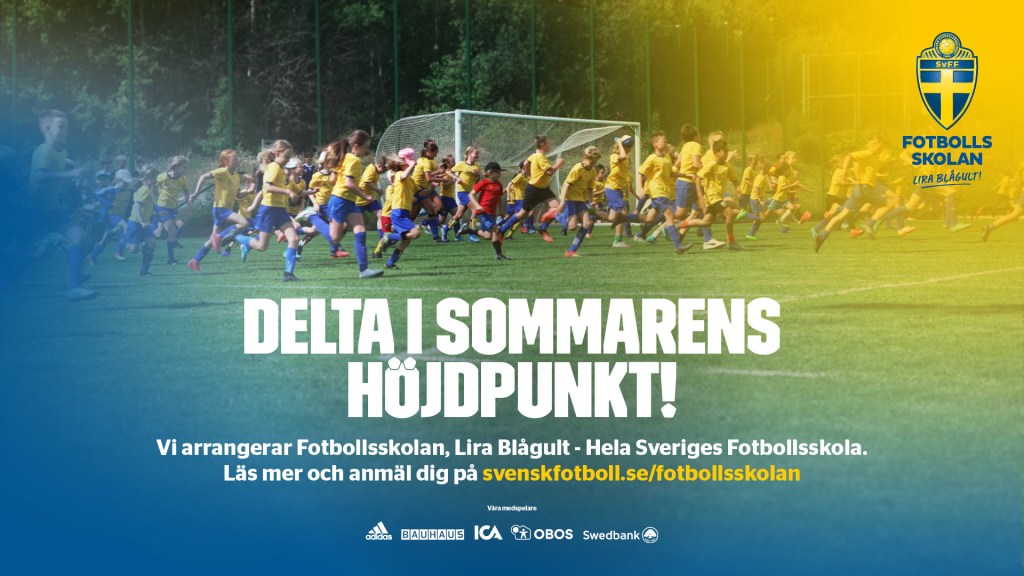 Vi förlänger sista anmälningsdatumet till&nbsp;fotbollsskolan