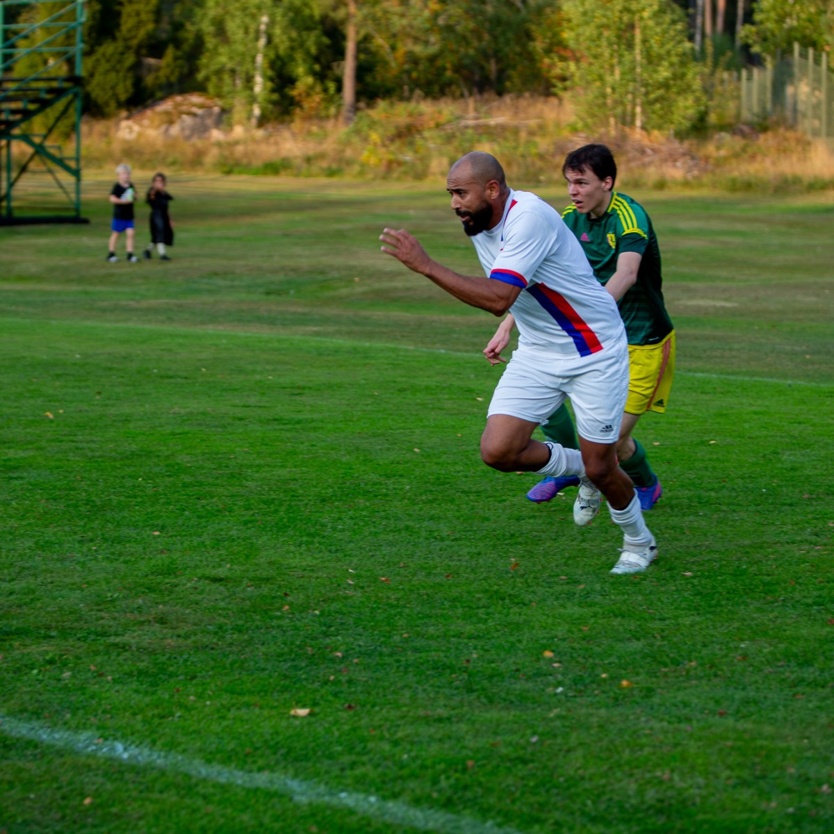 Tegelpannor i matchen mot Fanna BK&nbsp;2