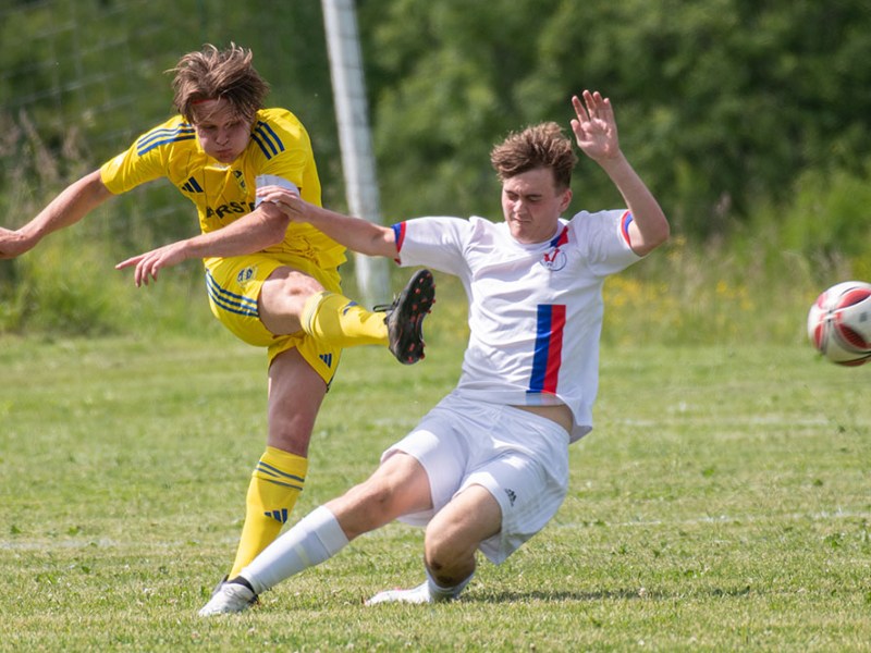 Tegelpannor i matchen mot Örsundsbro&nbsp;IF