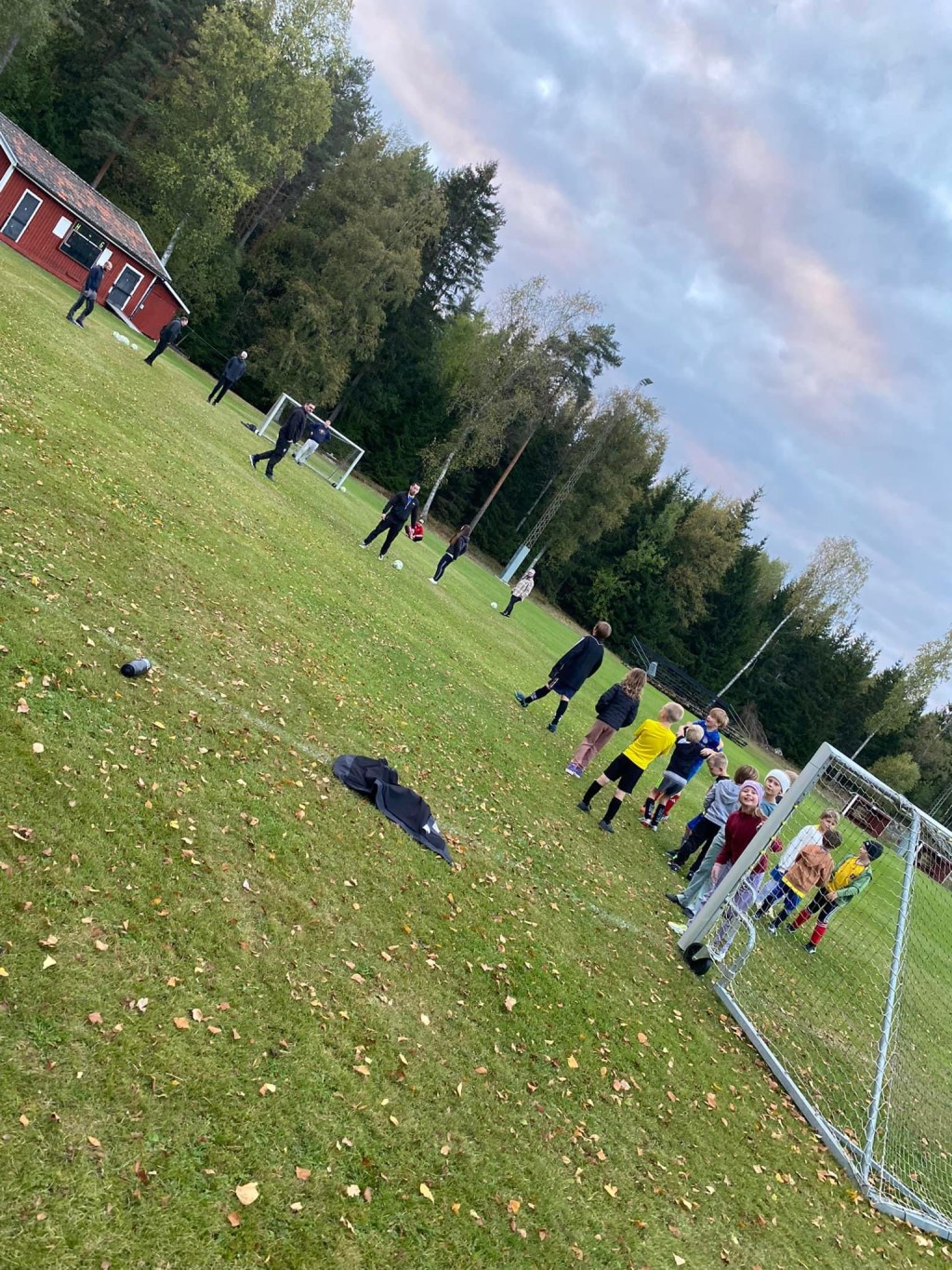 Säsongsavslutning knattefotboll