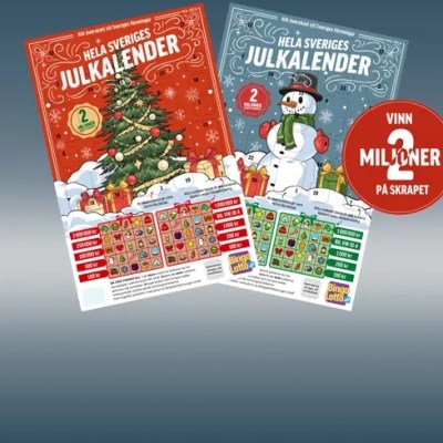 Köp Bingolottos julkalender från&nbsp;VIK