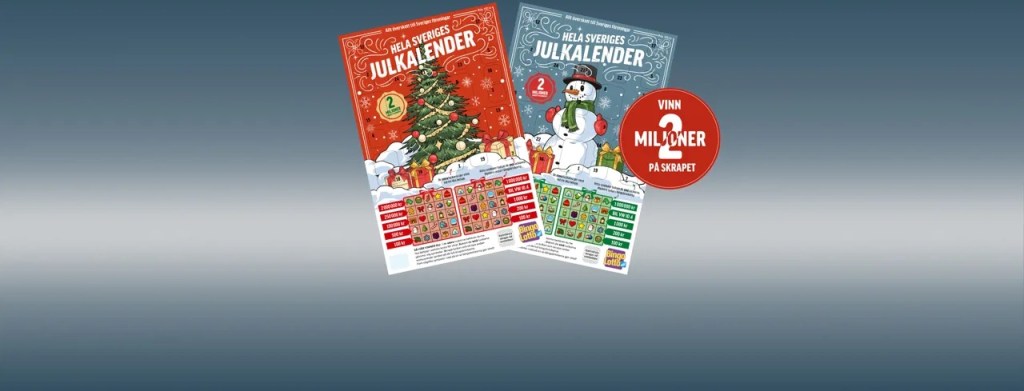 Köp Bingolottos julkalender från&nbsp;VIK